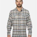 Men's Yarn-Dyed Flannel Shirt