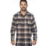 Men's Yarn-Dyed Flannel Shirt