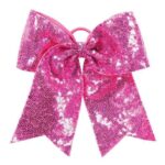Sequin Cheer Hair Bow