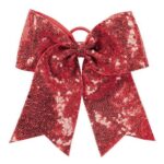 Sequin Cheer Hair Bow