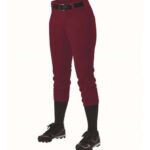 Women's Fastpitch Softball Pants with Belt Loops