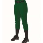 Girls' Fastpitch Softball Pants with Belt Loops