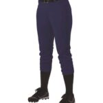 Girls' Fastpitch Softball Pants with Belt Loops