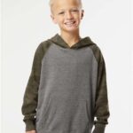Youth Lightweight Special Blend Raglan Hooded Sweatshirt