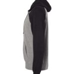 Unisex Special Blend Raglan Full-Zip Hooded Sweatshirt