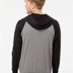 Unisex Special Blend Raglan Full-Zip Hooded Sweatshirt