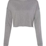 Women's Crop Fleece Crewneck Sweatshirt