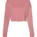 Women's Crop Fleece Crewneck Sweatshirt