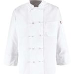 Ten Knot Button Chef Coat
