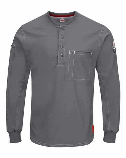 Men's iQ Series® Plus Long Sleeve Henley