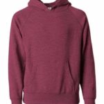 Youth Lightweight Special Blend Raglan Hooded Sweatshirt
