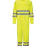 Men's Tall Hi-Vis Deluxe Coverall with Reflective Trim - CoolTouch® 2 - 7 oz.