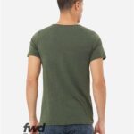 Unisex FWD Fashion Triblend Raw Neck Tee