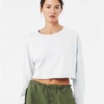 Women's FWD Fashion Crop Long Sleeve Tee