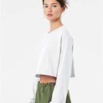 Women's FWD Fashion Crop Long Sleeve Tee