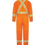 Men's Premium Coverall with CSA Compliant Reflective Trim - EXCEL FR® ComforTouch®.