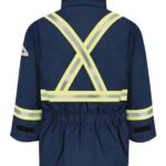 Men's Deluxe Parka With Reflective Trim - EXCEL FR® ComforTouch