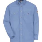 Men's Tall Dress Uniform Shirt - Excel FR ComforTouch - 7 oz.