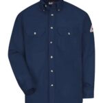 Men's Tall Dress Uniform Shirt - Excel FR ComforTouch - 7 oz.