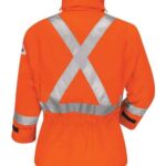 Men's Deluxe Parka With Reflective Trim - EXCEL FR® ComforTouch
