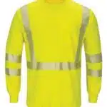 Men's Tall Hi-Visibility Lightweight Long Sleeve T-Shirt