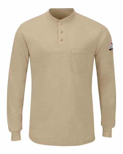 Men's Long Sleeve Henley