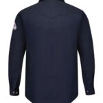 Men's Tall Snap-Front Uniform Shirt - Nomex® IIIA 4.5 oz.