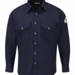 Men's Tall Snap-Front Uniform Shirt - Nomex® IIIA 4.5 oz.