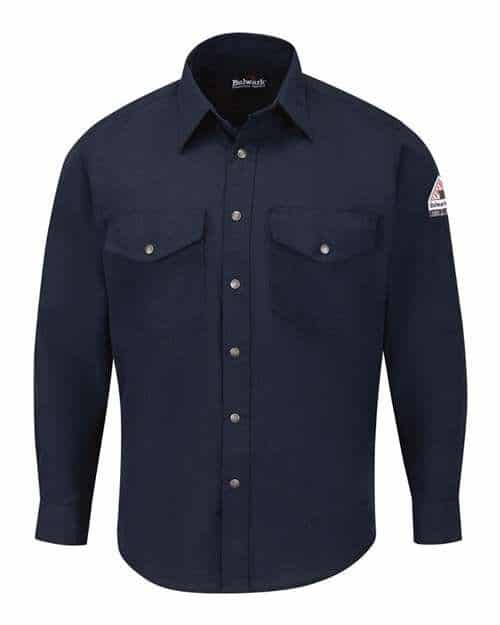 Men's Tall Snap-Front Uniform Shirt - Nomex® IIIA 4.5 oz.