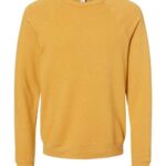 Unisex Sponge Fleece Raglan Crewneck Sweatshirt