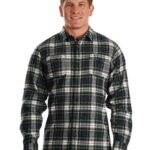 Men's Yarn-Dyed Flannel Shirt