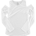 Women's Cold Shoulder Long Sleeve T-Shirt
