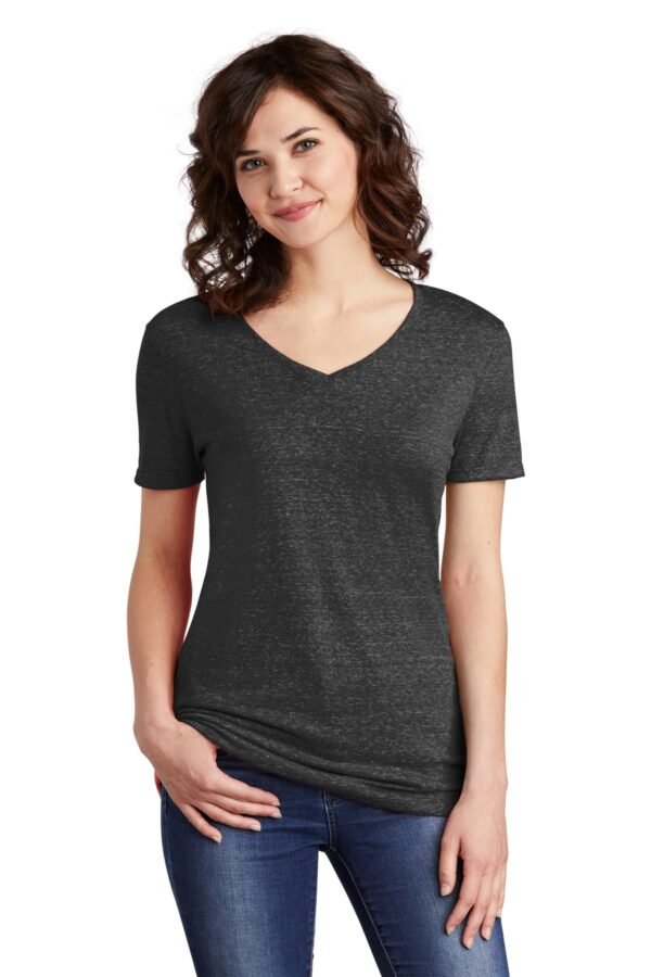DISCONTINUED  Jerzees  ®  Women's Snow Heather Jersey V-Neck T-Shirt 88WV