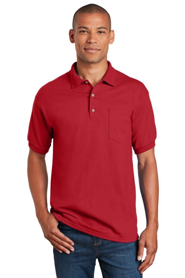 Gildan ®  DryBlend ®  6-Ounce Jersey Knit Sport Shirt with Pocket. 8900