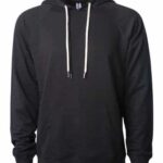 Unisex Icon Lightweight Loopback Terry Hooded Sweatshirt
