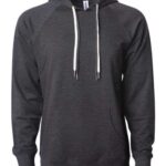 Unisex Icon Lightweight Loopback Terry Hooded Sweatshirt