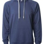 Unisex Icon Lightweight Loopback Terry Hooded Sweatshirt