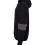 Men's Sport Lace Colorblocked Fleece Hooded Sweatshirt