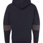 Men's Sport Lace Colorblocked Fleece Hooded Sweatshirt