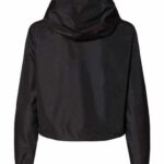 Women's Lightweight Quarter-Zip Pullover Crop Windbreaker