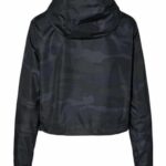 Women's Lightweight Quarter-Zip Pullover Crop Windbreaker