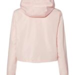 Women's Lightweight Quarter-Zip Pullover Crop Windbreaker