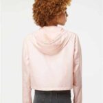 Women's Lightweight Quarter-Zip Pullover Crop Windbreaker