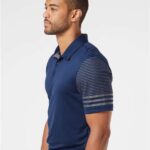 Men's Striped Sleeve Polo