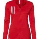 Women's 3-Stripes Double Knit Full-Zip Jacket