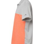 Men's Heathered Colorblocked 3-Stripes Polo