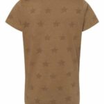 Women's Star Print Scoop Neck Tee