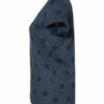 Women's Star Print Scoop Neck Tee
