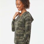 Women’s Lightweight California Wave Wash Hooded Sweatshirt