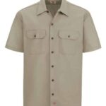 Men's Short Sleeve Work Shirt